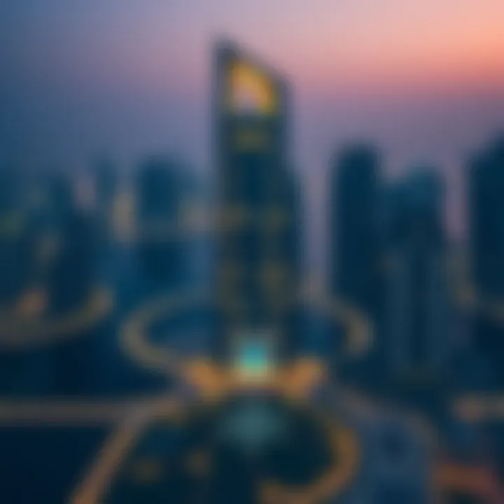 Magnificent Exploring Lake Central Tower in Business Bay, Dubai