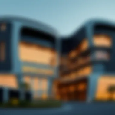 Innovative Design of Binghatti Building Exterior view of Binghatti Building showcasing its innovative design