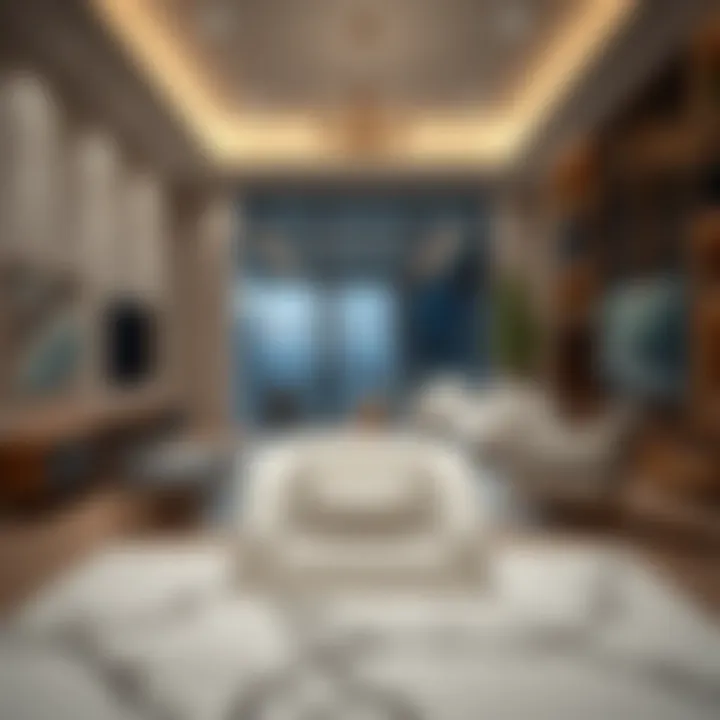 Elegant interior design of a high-end apartment in Bliss Dubai