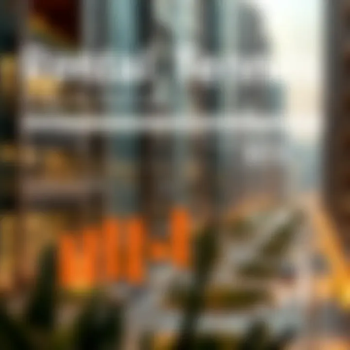 An infographic displaying rental market trends specific to Burj Avenue, providing valuable insights for investors.