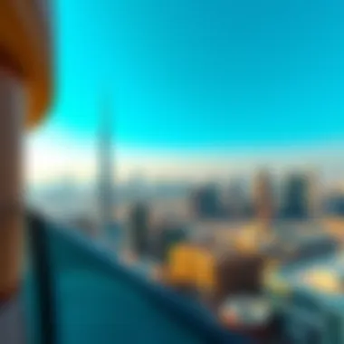 A panoramic view of Dubai skyline from CASA by DAMAC