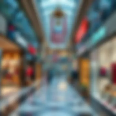 Diverse Retail Experience at Circle Mall Inside Circle Mall featuring diverse retail shops and vibrant displays