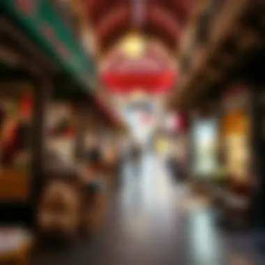 Marketplace in مدينة بدر الخوانيج A bustling marketplace reflecting the commercial vibrance of المدينة