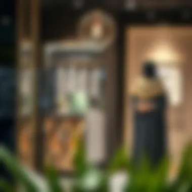 Personalized Fitting Experience Stylish abaya fitting experience