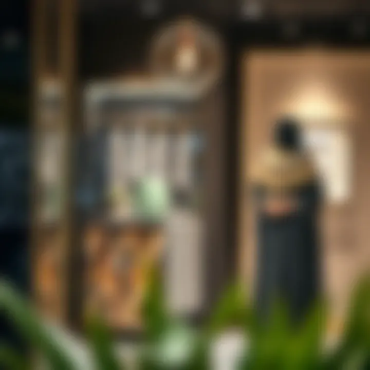 Personalized Fitting Experience Stylish abaya fitting experience