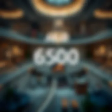 Exchange rate graphic illustrating AED to USD