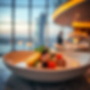 Culinary Artistry Gourmet dish showcasing culinary art at Burj Al Arab