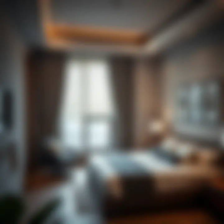 Modern Room in Al Nahda Cozy room interior showcasing modern decor in Al Nahda
