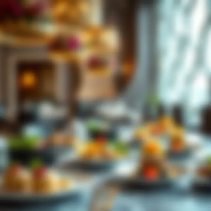 Exquisite Culinary Delights Culinary delights served at a fine dining restaurant