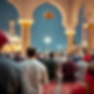 Community Prayer Gathering for Eid al-Fitr Prayer gathering during Eid al-Fitr