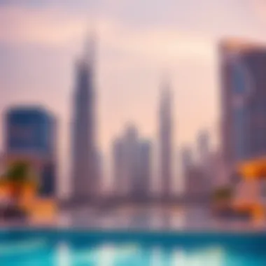 Stunning skyline of Dubai showcasing innovative architecture