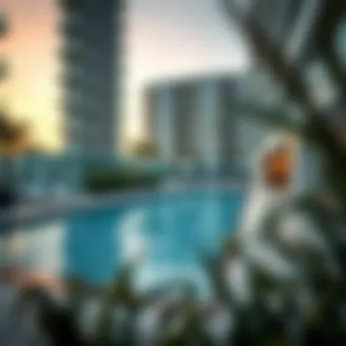 Luxurious amenities in a 3BHK apartment community