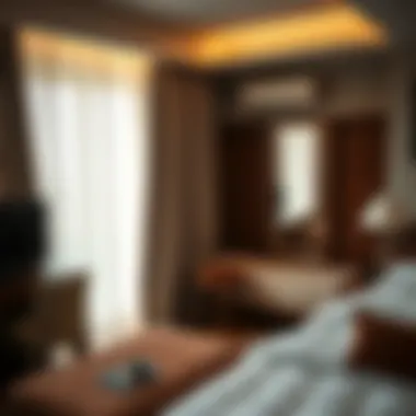 Cozy Budget Hotel Room Cozy budget hotel room with essential amenities