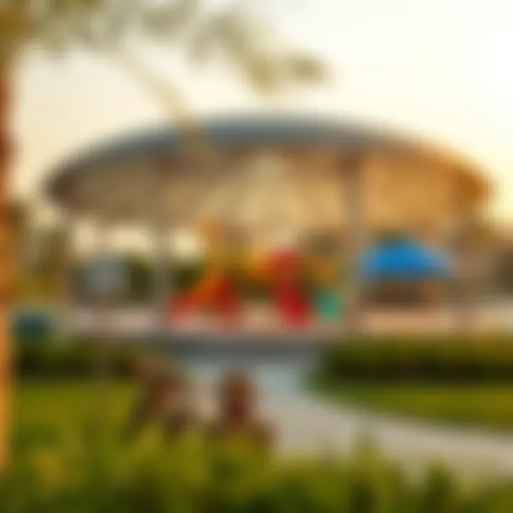 Family-friendly park in Al Ghusais offering recreational activities