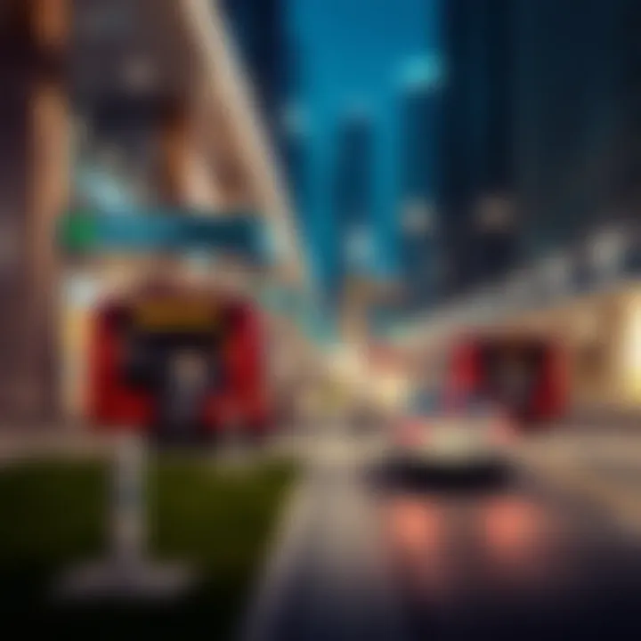 Transport options available near Al Khaleej Center for easy access