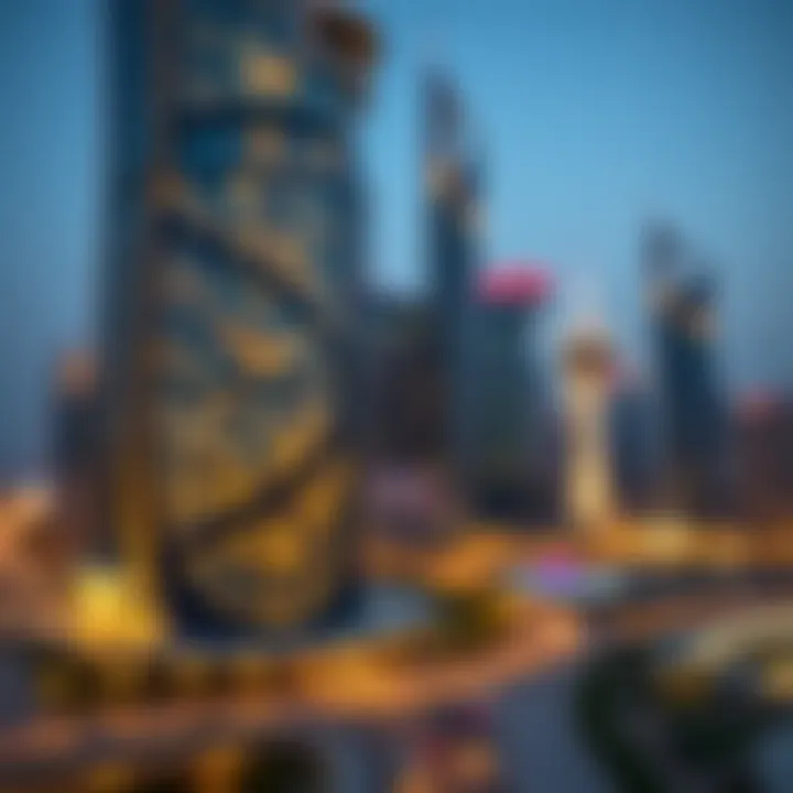 Commercial Skyline of Al Maryah Island Commercial skyline of Al Maryah Island