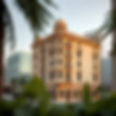 Historical Significance of Al Qubaisi Building Historical context of Al Qubaisi Building with surrounding developments in Dubai