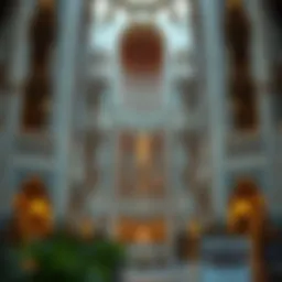 Architectural details of Al Raffa Building