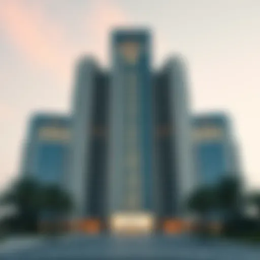 Stunning architectural view of Al Ras building showcasing its unique design
