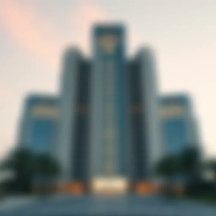 Stunning architectural view of Al Ras building showcasing its unique design