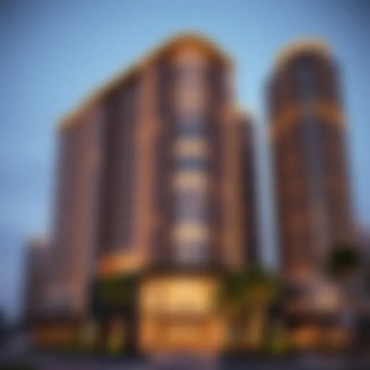 Infographic illustrating real estate market trends related to Al Ras building