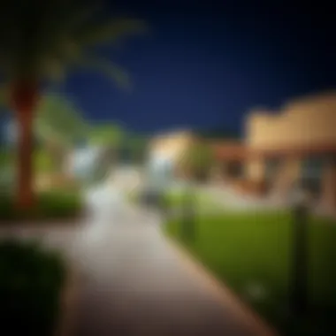 Community amenities and parks in Al Warsan