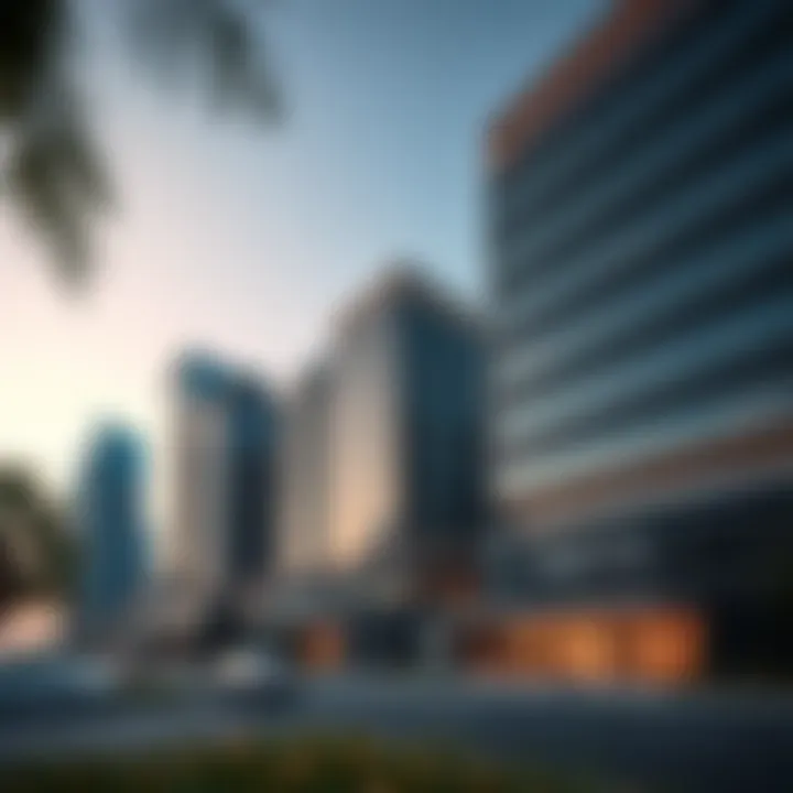 Modern Offices in Deira's Technology Sector An overview of modern office buildings representing the technology sector