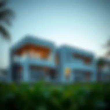 Modern architectural design of Ellington Properties