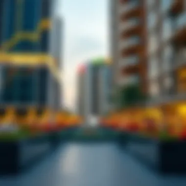 Market trends graph related to Dubai real estate