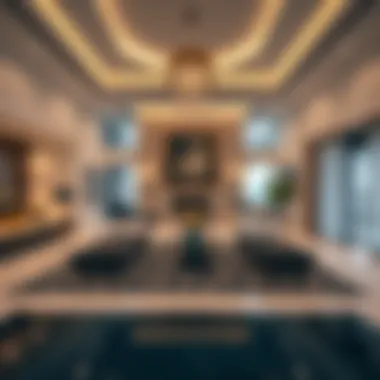 Stunning interior design of a Dubai villa