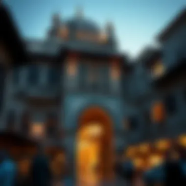 Traditional architecture of the souks