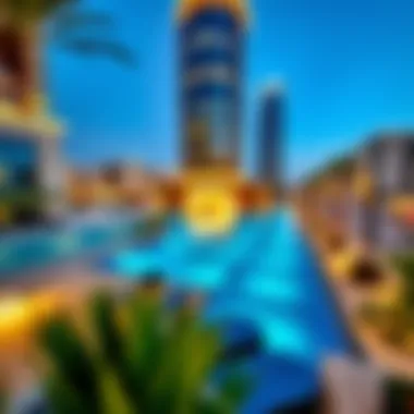 Image of nearby amenities and leisure options enhancing the lifestyle in JLT