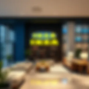 Interior design showcasing IKEA's aesthetic in Dubai