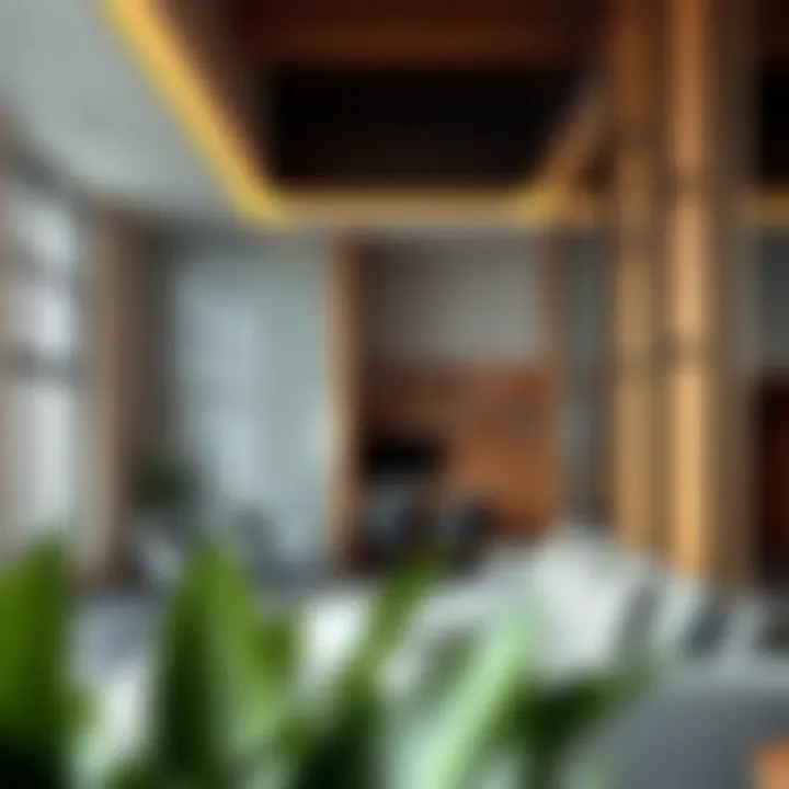 Innovative Loft Partition Design Modern loft partition showcasing innovative design elements