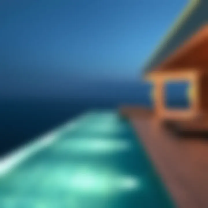 Infinity pool with ocean views Infinity pool with ocean views at Oceana Residences