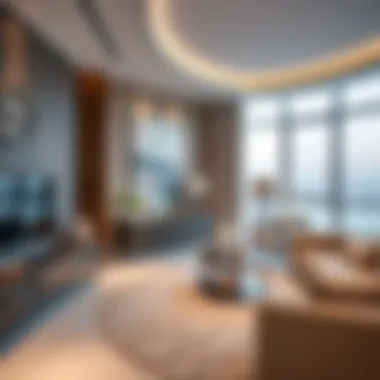Luxurious interior design at Oceana Luxurious interior design of a residence at Oceana