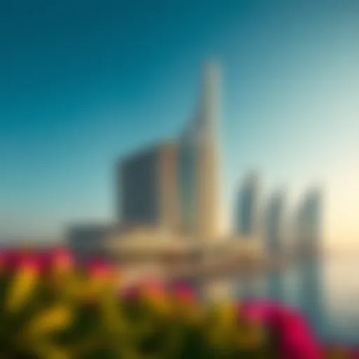 Breathtaking view of The Pointe at Palm Jumeirah