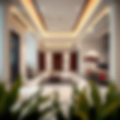 Modern partition rental spaces in Al Rigga showcasing diverse layouts