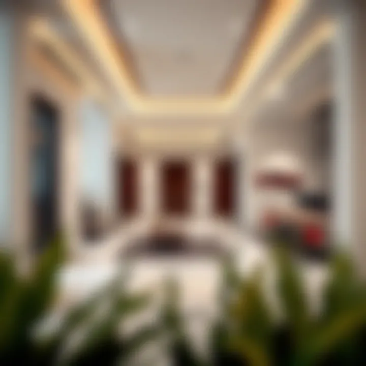 Diverse Layouts of Partition Rentals in Al Rigga Modern partition rental spaces in Al Rigga showcasing diverse layouts