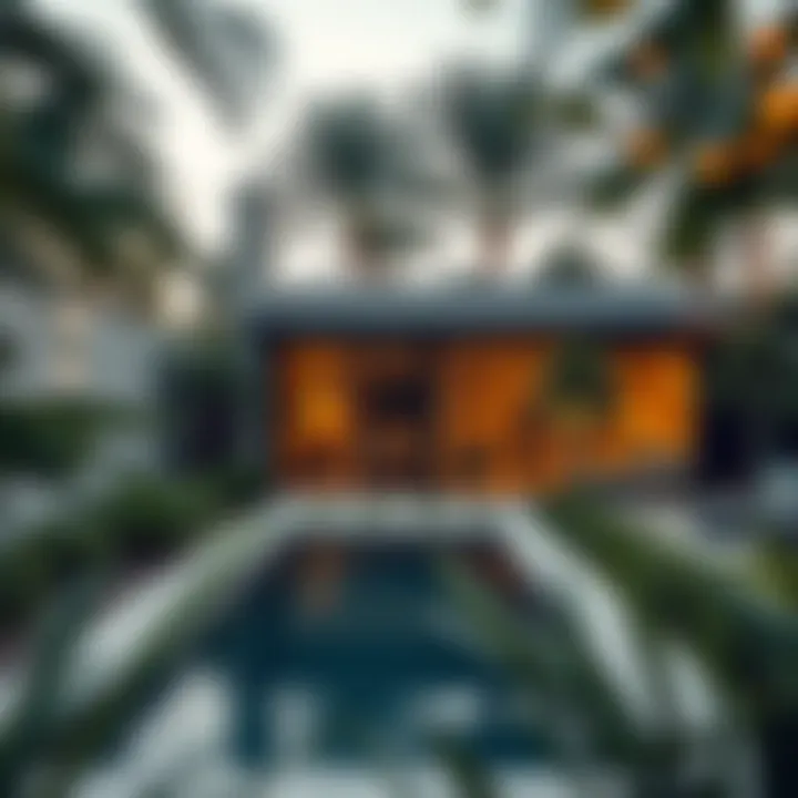 Secluded garden oasis