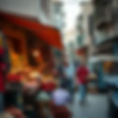 Local market scene in Al Rashidiya