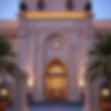 Stunning architectural façade of سفن هاوس العين