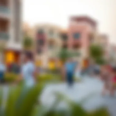 Vibrant community life at سفن هاوس العين