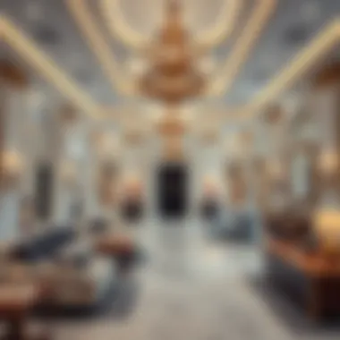 Luxurious interior design of سفن هاوس العين