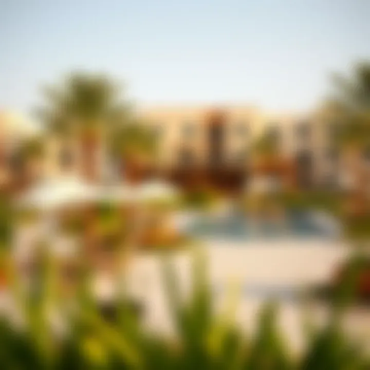 Vibrant community amenities available at Shamal Terraces