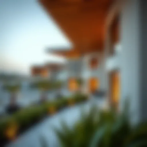 Modern Architectural Design of Shamal Terraces Stunning view of Shamal Terraces showcasing modern architecture and landscaping