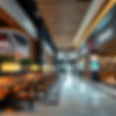 Cozy seating area that enhances the shopping experience