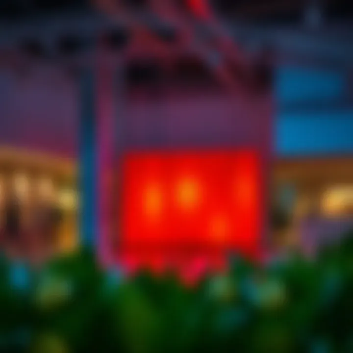 An artistic installation within Tamani Arts highlighting creativity