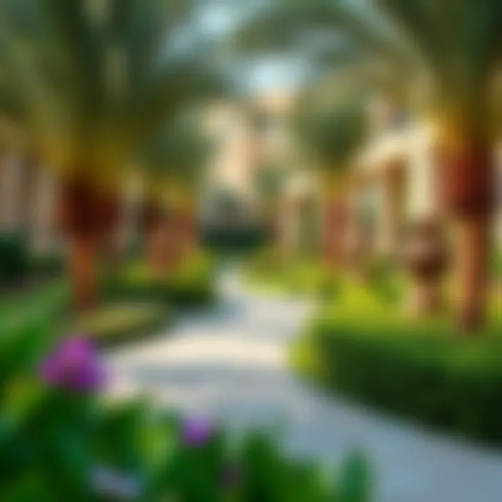 Landscaped Gardens in Nice Cluster Beautiful landscaped gardens within the Nice Cluster