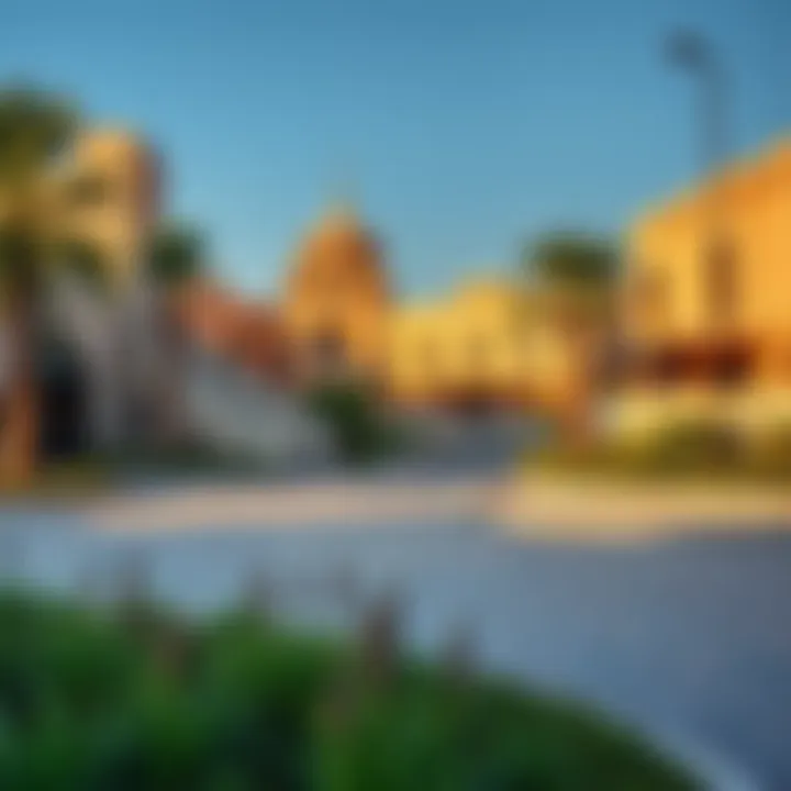 The vibrant Dubai Safari Park featuring diverse wildlife and natural habitats